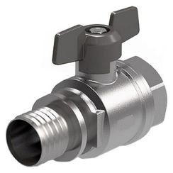 Кран шаровый Royal Thermo с аксиальным соединением ВР 20×3/4