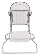 Стульчик для кормления Polini kids 252 Бегемотик, серый