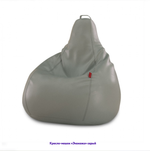 Кресло-мешок Груша, однотонное, экокожа