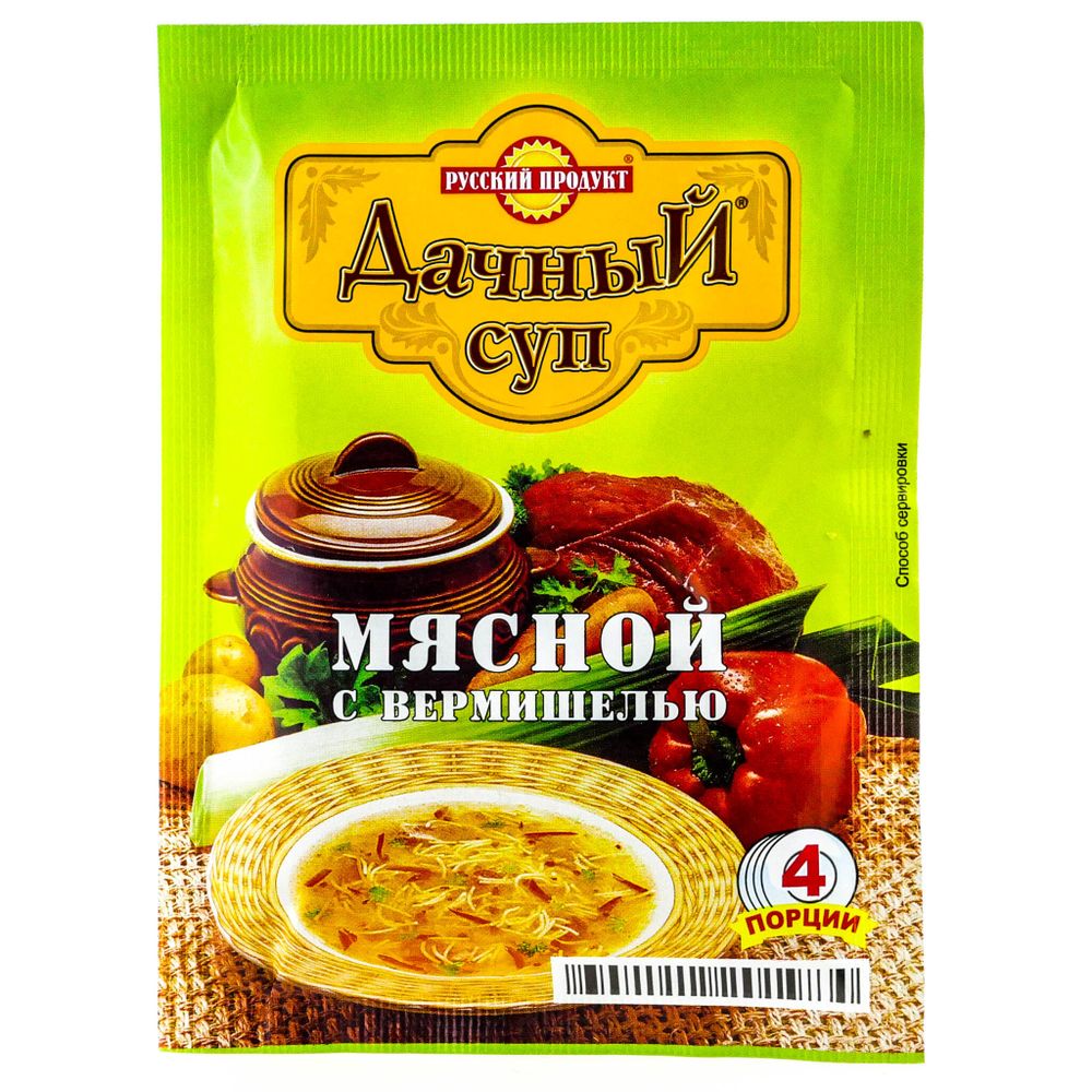 Суп Дачный мясной с вермишелью Русский Продукт 60 г