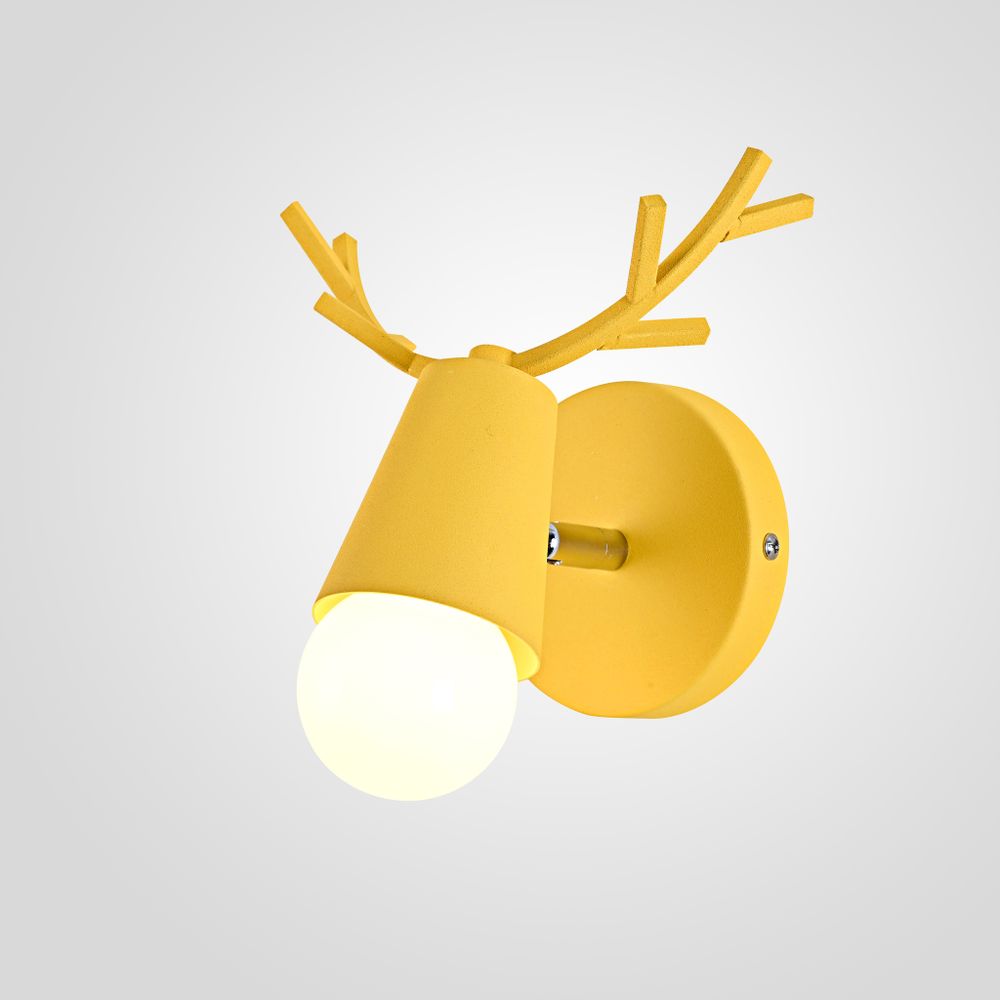 Бра С Рожками Deer A Yellow By Imperiumloft