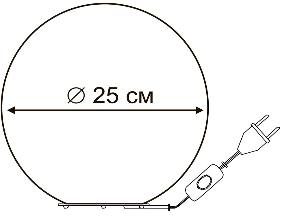 Декоративная настольная лампа Arte Lamp SPHERE