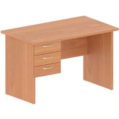 Стол письменный Континент СФ225 левый вишня оксфорд, 1200x704x750