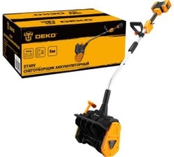 Снегоуборщик аккумуляторный Deko ST40V, 2*4.0Ач, 2*ЗУ 063-4442