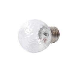 LED-D45-1W-6000K-E27-CL-С PINEAPPLE Лампа декоративная светодиодная. Форма Ананас. прозрачная. Дневной свет 6000K. Картон. ТМ Volpe