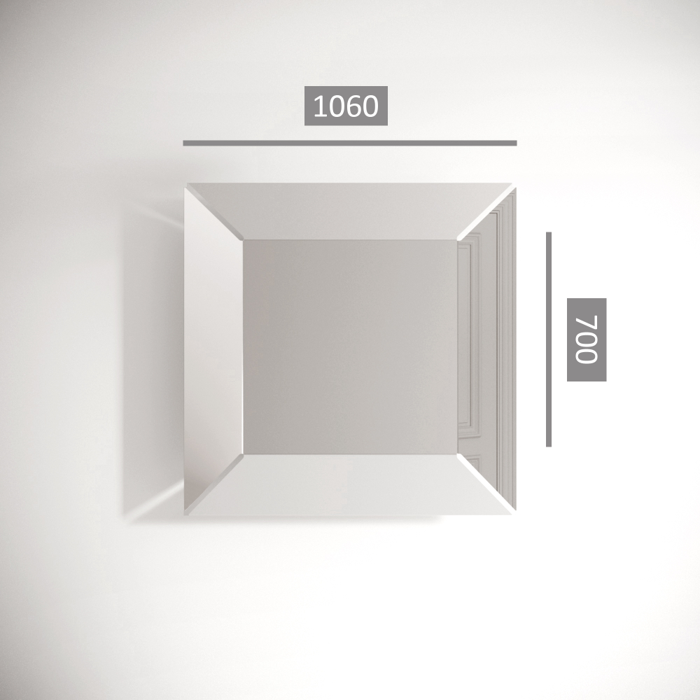 Зеркало Калейдоскоп Квадрат