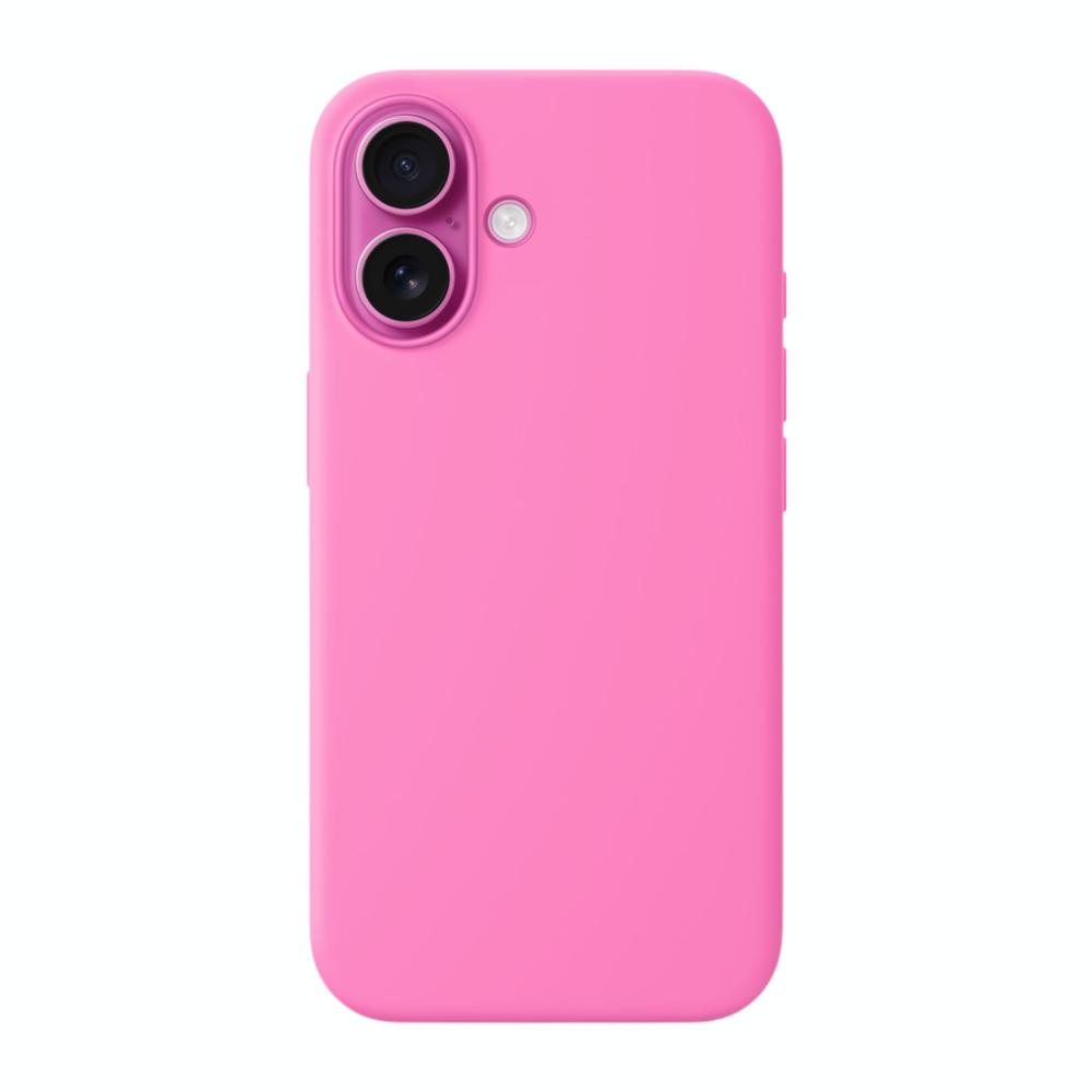 Силиконовый чехол MagSafe Apple Silicone Case для iPhone 16, Пион
