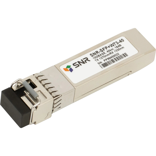 Оптический трансивер SNR SFP+ 10G WDM 40 км (Tx 1330 нм / Rx 1270 нм) (SNR-SFP+W73-40)