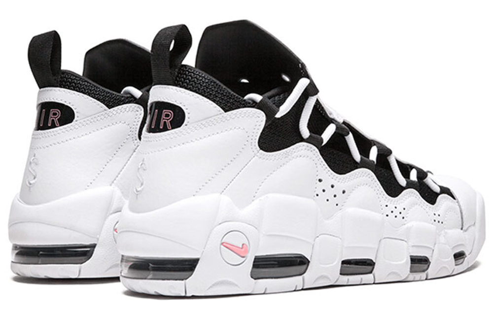 Кроссовки Nike Air More Money White Black Coral Chalk