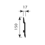 Плинтус PX007