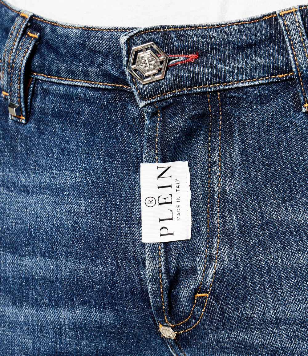 Джинсы Philipp Plein - темно-синий(MDT3900 PDE004N)