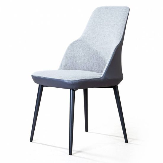 Стул Frank, рогожка комби серый