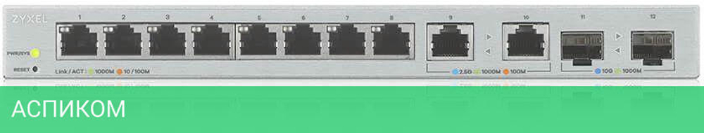 Коммутатор Zyxel XGS1210-12-ZZ0102F