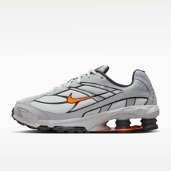 Nike Shox Ride 2 Light Smoke Grey Total Orange