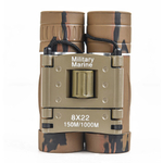 Компактный бинокль Military Marine 8x22 Camo