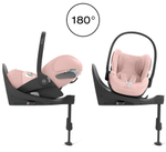 Коляска Cybex Balios S Lux TPE complete Cloud T Peach Pink Plus Base T 4 в 1 Stormy Blue с дождевиками