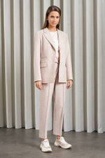 1851 Жакет женский (бежевый меланж)