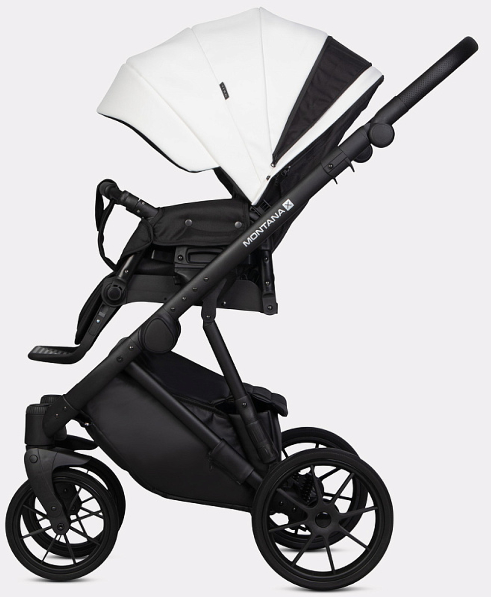 Детская коляска Riko Basic Montana X Ecco 3 в 1 11 White (белый)