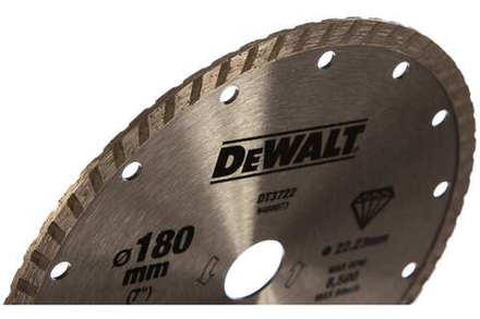 DeWalt, DT3722, Диск алмазный, 180х22.2 мм, желтый