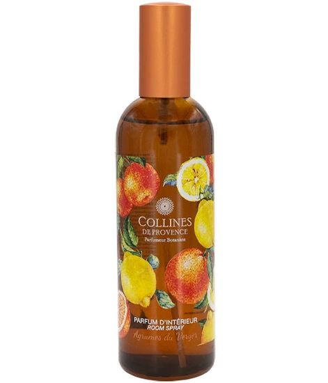 Citrus Orchard Glow, спрей для дома Fraicheur Vegetale collection, Collines de Рrovencе