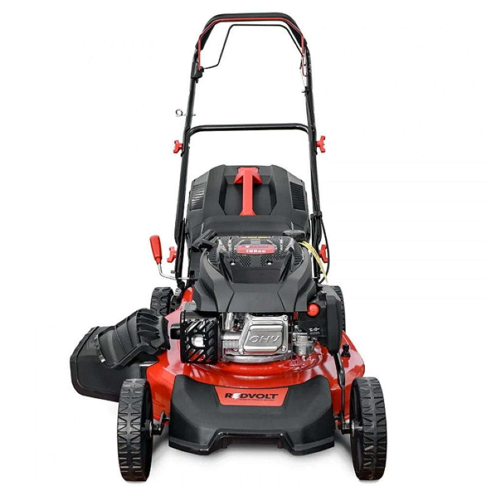 Газонокосилка бензиновая REDVOLT RMS53Q-V190S: 5.5 л.с., нож 53 см, RMS53Q-V190S
