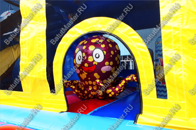 Коммерческий надувной батут "Немо" 8*7*6 м