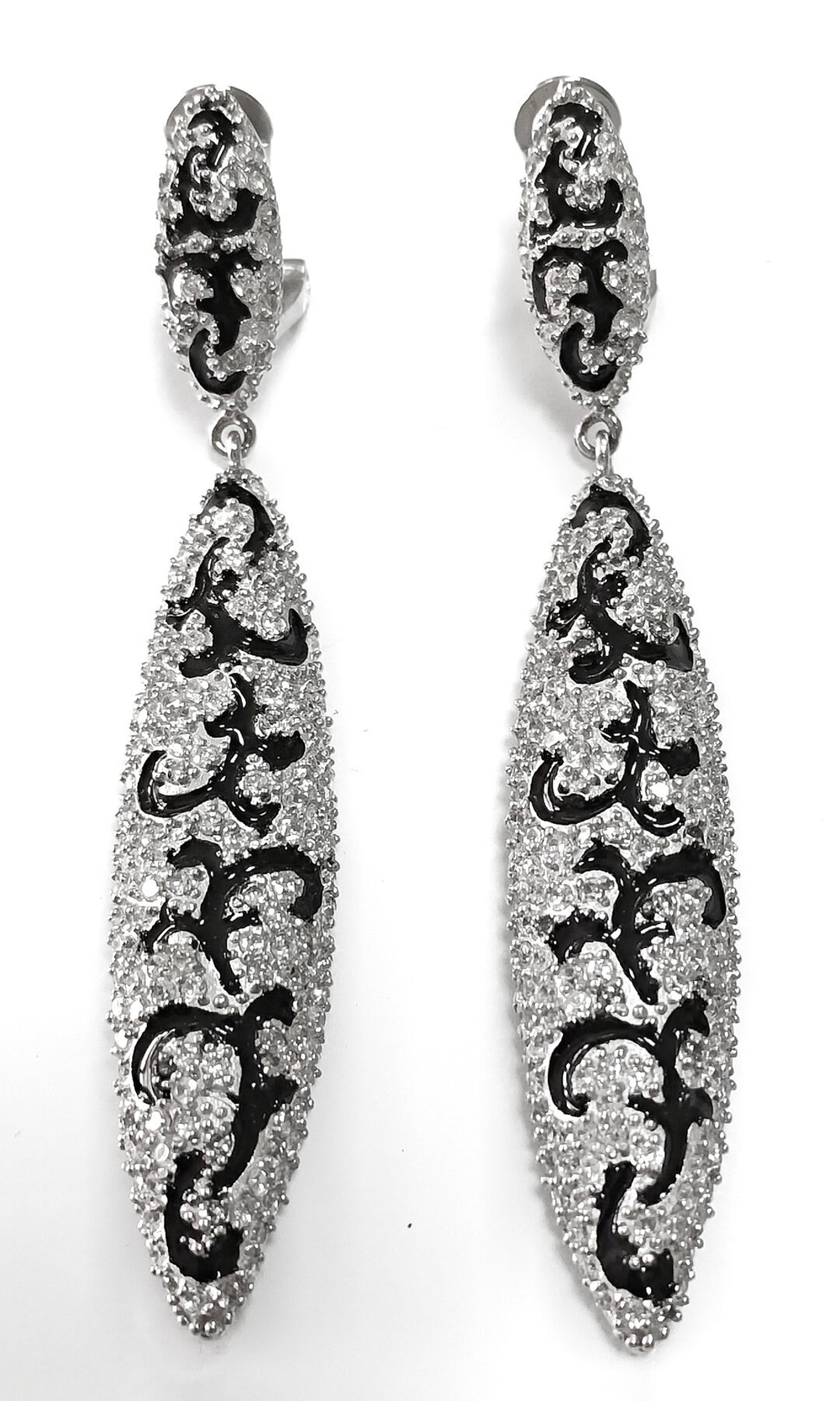 Ювелирные серьги из серебра 925 пробы