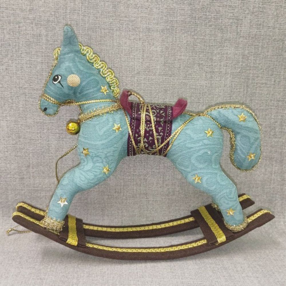Ёлочная игрушка Лошадка-Качалка №2