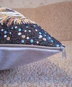 Декоративная гобеленовая наволочка для интерьерной подушки Йоркширы 68х47