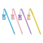 Ручка шариковая, масляная, Basir, синие чернила, серия "Мышка", с брелоком, 40 шт