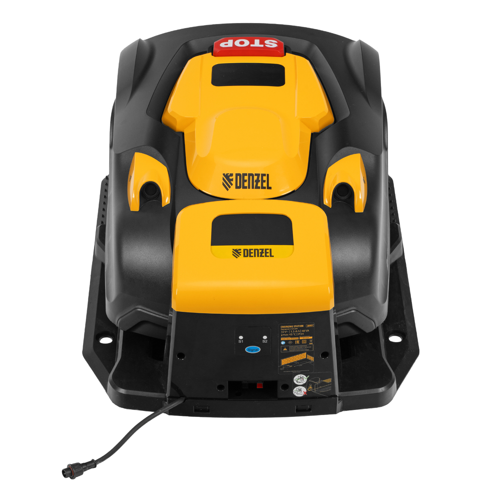 Робот-газонокосилка Grass Master 1000  1000м², 3Ач, 28V, LCD дисплей, Wi-Fi Denzel