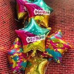 Шар (21"/53 см) Звезда, Камуфляж, Яркий 1 шт.