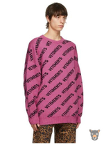 Джемпер Vetements "All-Over Logo"