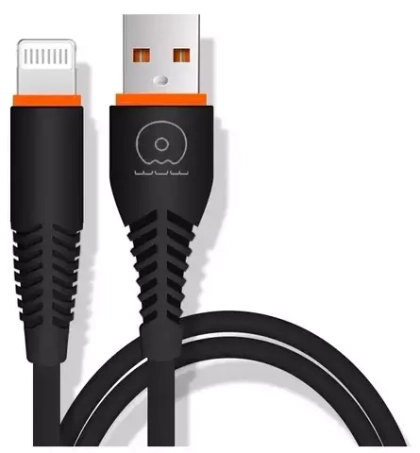 Кабель 1.5m USB/Lightning scien black