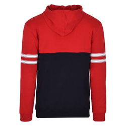 Мужская теннисная кофта Sergio Tacchini Adelmo Hoodie - red