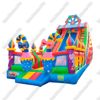 Надувной батут Веселое колесо обозрения,13х5х8,5