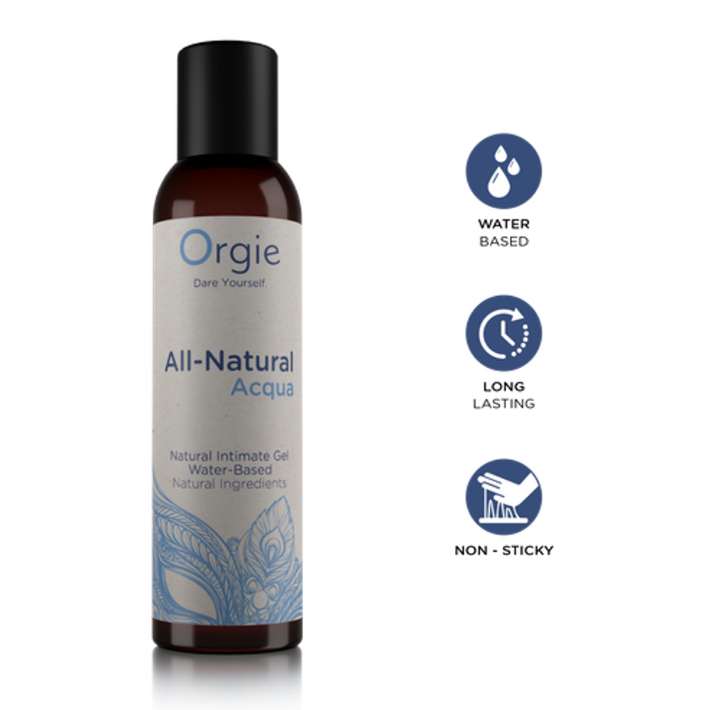 Интимный гель Orgie ALL-NATURAL ACQUA 150мл