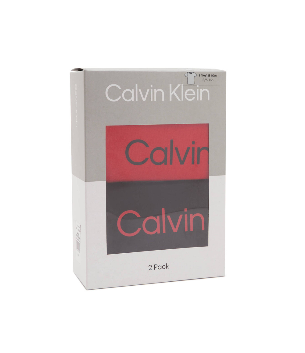 Футболка 2шт. Calvin Klein Underwear - красный(B70B700483)