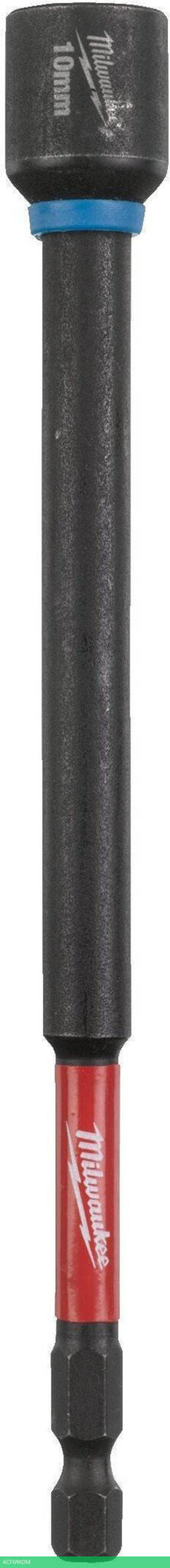 Насадка торцевая Milwaukee Shockwave 1/4" Hex-10ммx150мм (4932492447)