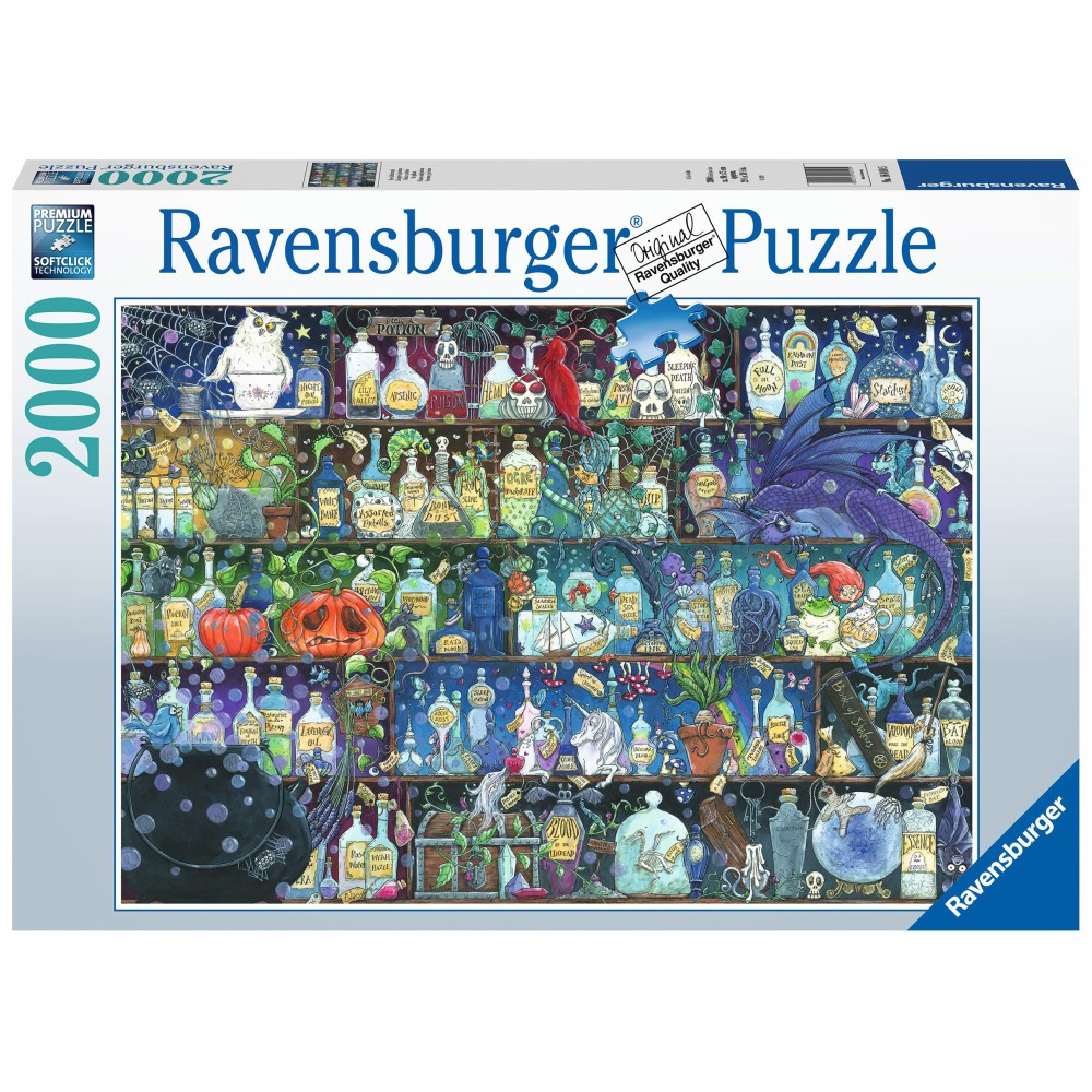 Пазл Ravensburger 160105 Яды и зелья 2000 элементов 160105 — фото 1