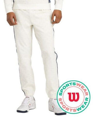 Мужские теннисные штаны Wilson Clairmont Warm-Up Jogger - Бежевый