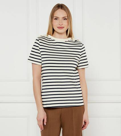 Футболка Tommy Hilfiger - экрю(WW0WW42907)