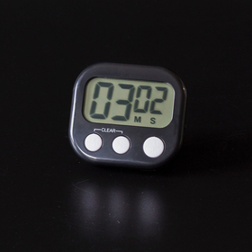 Таймер электронный 100 минут (крупные цифры) черный