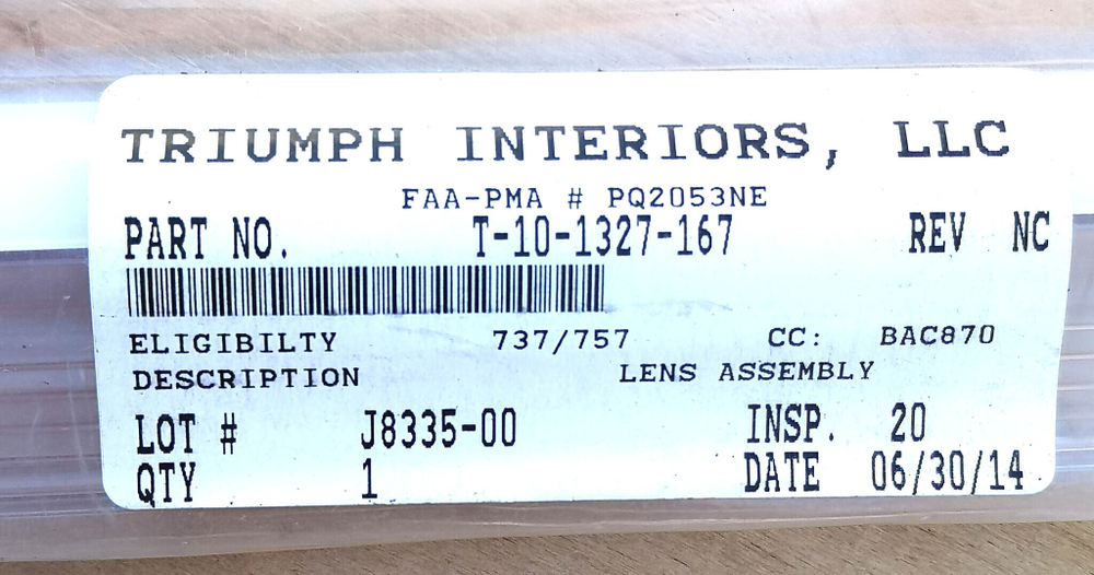 Lens assy(линза в сборе)  T-10-1327-167