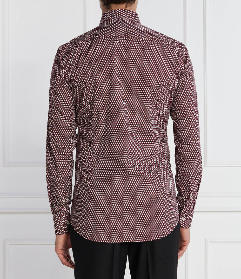 Рубашка HANK BOSS BLACK - бордовый(50502804)