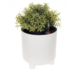 Кашпо ШЭНК 3,6л D180мм H=185мм вставка и автополив, с индикатором уровня воды, на ножках