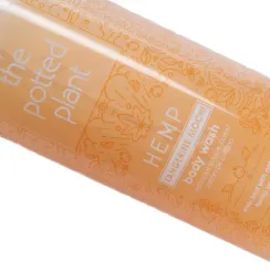 Тонизирующий гель для душа на основе органического масла семян конопли