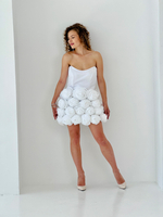 Платье с розами