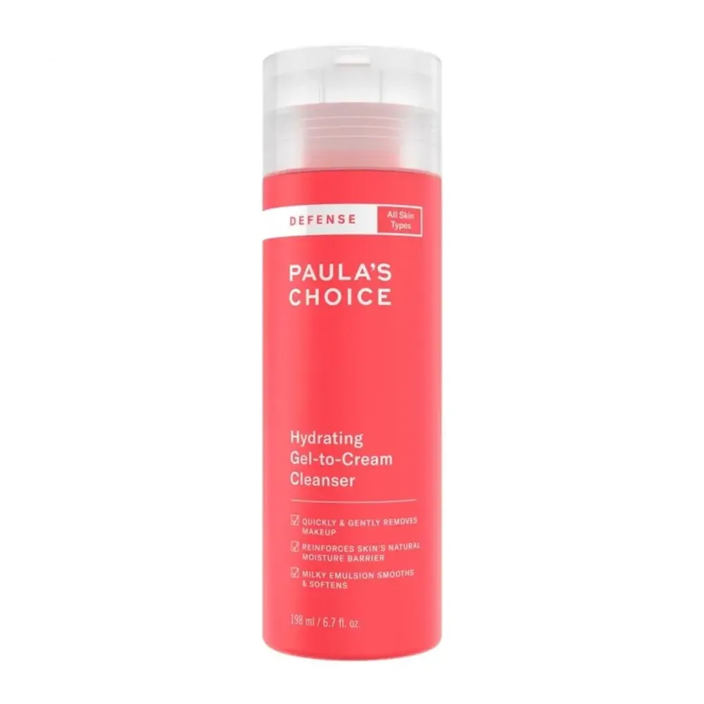 Универсальный гель-крем для умывания Paula's Choice Defense Hydrating Gel-to-Cream Cleanser 198мл