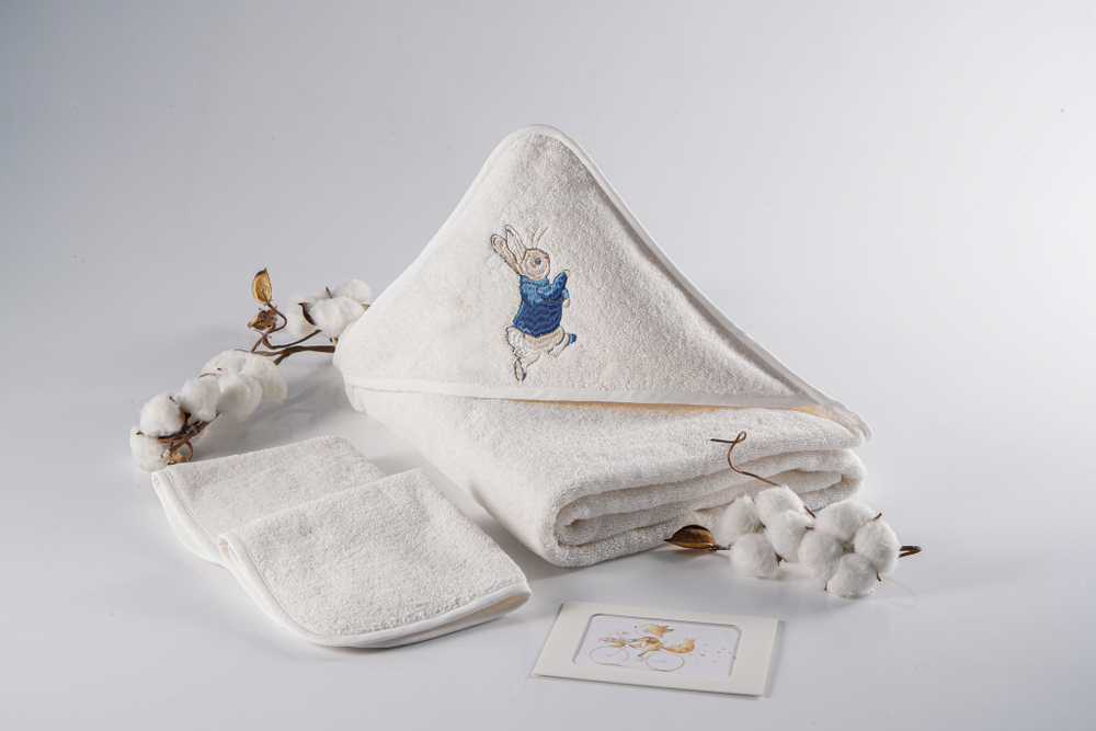 Набор полотенец для новорожденных Claire Batiste Atelier Зайка